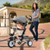 7 In 1 Detachable Baby Stroller With Canopy And Safety Harness Gray Bc10124Gr By Cw
