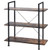 3/5 Tiers Industrial Bookcase With Metal Frame For Home Office-3-Tier HW65814CF By CW
