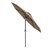 9 Ft Outdoor Market Patio Table Umbrella Push Button Tilt Crank Lift-Tan OP70751CF By CW
