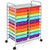 Multipurpose 20 Drawers Storage Rolling Cart Studio Organizer-Multicolor HW56501MT By CW