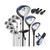 Mens Profile Complete Golf Club Package Set Includes 10 Pieces Blue Sp37407Bl By Cw