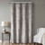 SunSmart Mirage Knitted Jacquard Blackout Window Panel (50x84) - Charcoal SS40-0019 By Olliix