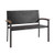 Outdoor Patio Rattan Wicker Bench With Armrest For Garden HW69422 By CW