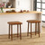 Set Of 2 25 5 Inch Barstools With Removable Cushion And Footrest Jv11220 By Cw