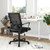Ergonomic Desk Chair With Lumbar Support And Rocking Function Black Cb10568Dk By Cw