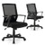 Ergonomic Desk Chair With Lumbar Support And Rocking Function-Black CB10568DK By CW