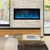 Electric Fireplace In Wall Recessed With Remote Control And Adjustable Color And Brightness 42 Inches Fp10530Us 42 By Cw