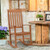Eucalyptus Wood Rocker Chair With Stable And Safe Rocking Base For Garden Hw71565 By Cw
