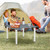 Folding Outdoor Camping Table With Carrying Bag For Picnics And Party Gray Np10908Gr By Cw