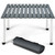 Folding Outdoor Camping Table With Carrying Bag For Picnics And Party-Gray NP10908GR By CW