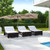 15 Feet Double Sized Patio Umbrella With Crank Handle And Vented Tops Brown Np11129Cf By Cw