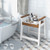 Shower Bench With Arms For Inside Shower Shaving Legs-Brown BA7864CF By CW