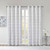 Intelligent Design Raina 100 Polyester Total Blackout Metallic Print Grommet Top Curtain Panel Id40 1808 By Olliix