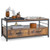 Coffee Table With 2 Drawers And Open Shelf For Living Room-Rustic Brown HV10114CF By CW