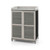 Garden Potting Bench Table With 2 Storage Shelves And Metal Plated Tabletop-Gray GT4027GR By CW