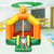 Kids Inflatable Bounce House With Slide And Basketball Rim With 735W Blower NP10398+EP24683 By CW