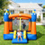 Kids Inflatable Bounce House Magic Castle With Large Jumping Area With 735W Blower Np10397 Ep24683 By Cw