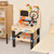 Pretend Play Workbench With Tools Set And Realistic Accessories Tm10034 By Cw
