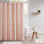 Olliix Urban Habitat Brooklyn Cotton Yarn Dyed Jacquard Pom Pom Shower Curtain 70 X 72 Uh70 2242