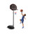 5.5 To 7.5 Ft Adjustable Portable Basketball Hoop System With Anti-Rust Stand And Wheels SP37872 By CW