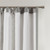 INK+IVY Imani Cotton Printed Curtain Panel With Chenille Stripe And Lining II40-1293 By Olliix