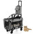 Rolling Cat Carrier With Dual-Use Pads And Litter Bag-Gray PV10093GR By CW