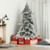 7 Feet Flocked Christmas Tree With Pine Needles Cm24567Us By Cw