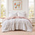 Olliix Madison Park Gia Back Print Long Fur Comforter Mini Set Twin Twin Xl Mp10 6209
