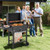 Outdoor Bbq Charcoal Grill With 2 Foldable Side Table And Wheels Np11290 By Cw