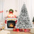 6/7/8 Feet Artificial Xmas Tree 3-Minute Quick Shape-8 Ft CM24566US By CW