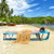 Beach Chaise Lounge Chair With Face Hole And Removable Pillow Turquoise Np10947Ny By Cw