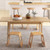 4 Pack Stackable Bamboo Stool With Anti Skid Foot Pads Natural Jv11030Na By Cw