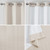 Madison Park Galen Basketweave Room Darkening Curtain Panel Pair MP40-7922 By Olliix