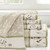 Olliix Serene Embroidered Cotton Jacquard 6 Piece Towel Set Mp73 7907