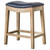 Elmo Kd Bonded Leather Counter Stool Weathered Smoke Legs Vintage Blue 358625B V05 Wskd By Npd