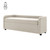Wendy Kd Fabric Storage Bench Meridian Cream 1900202 615 By Npd