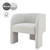 Matteo Fabric Accent Arm Chair Boucle Beige 1900186 563 By Npd