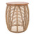 Iris Rattan Side End Table Honey 4900017 By Npd