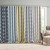 SunSmart Blakesly Printed Ikat Blackout Window Panel (50x95) - Grey SS40-0067 By Olliix