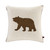 Woolrich Bear Square Berber Pillow 18X18 Wr30 2189 By Olliix