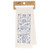 Be Filled With Wonder Blue Floral Dish Towel 16 X26 G119041 By Cwi Gifts