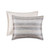 Madison Park Signature Oasis Oversized Chenille Jacquard Striped Comforter Set With Euro Shams And Throw Pillows - Full/Queen MPS10-515 By Olliix
