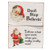 Don T Stop Believin Santa Block Sign 2 Assorted G37968 By Cwi Gifts