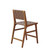 INK+IVY Oslo Faux Leather Woven Counter Stool 24"H II104-0511 By Olliix