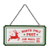 North Pole Post Distressed Hanging Sign G65368 By Cwi Gifts