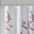 Madison Park Cecily 65% Rayonn 35% Polyester Shower Curtain- Mauve MP70-6630 By Olliix