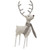 Silver Sparkle Standing Deer Gadc5476 By Cwi Gifts
