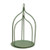 2 Set Sage Green Metal Open Air Lanterns Gmaf577362S By Cwi Gifts