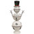 Metal Merry Christmas Snowflake Jingle Bell Snowman 30 Gx24150 By Cwi Gifts