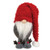 Fluffy Red Standing Gnome With Reindeer Slippers Gzoe5446 By Cwi Gifts